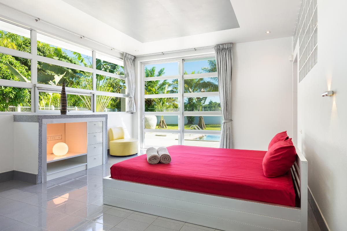 Villa Papaya interior living space Phuket